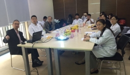 北医三院刘湘源教授来我院进行学术交流