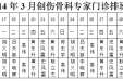 山东大学齐鲁医院（青岛）3月份下半月专家坐诊表