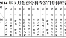 山东大学齐鲁医院（青岛）3月份下半月专家坐诊表