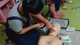 专注儿童急救培训，筑牢安全生命底线——山东大学齐鲁医院（青岛）“男”丁格尔志愿服务队开展儿童急救知识和技能培训