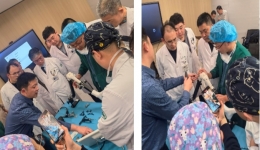 关节置换机器人CORI落户我院 多科室联合完成全流程培训