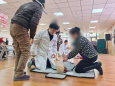 我院青年志愿者开展“传承雷锋精神，争做时代新人 ”急救及健康知识科普志愿服务活动