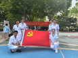 擦亮文明窗口 展示行业形象 | 我院康复综合内科党支部开展“三伏贴”进社区义诊活动