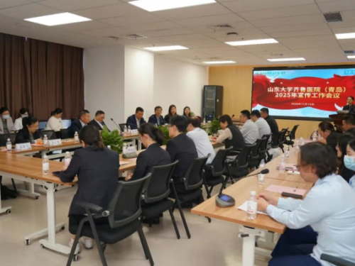 山东大学齐鲁医院（青岛）召开2025年宣传思想文化工作会议